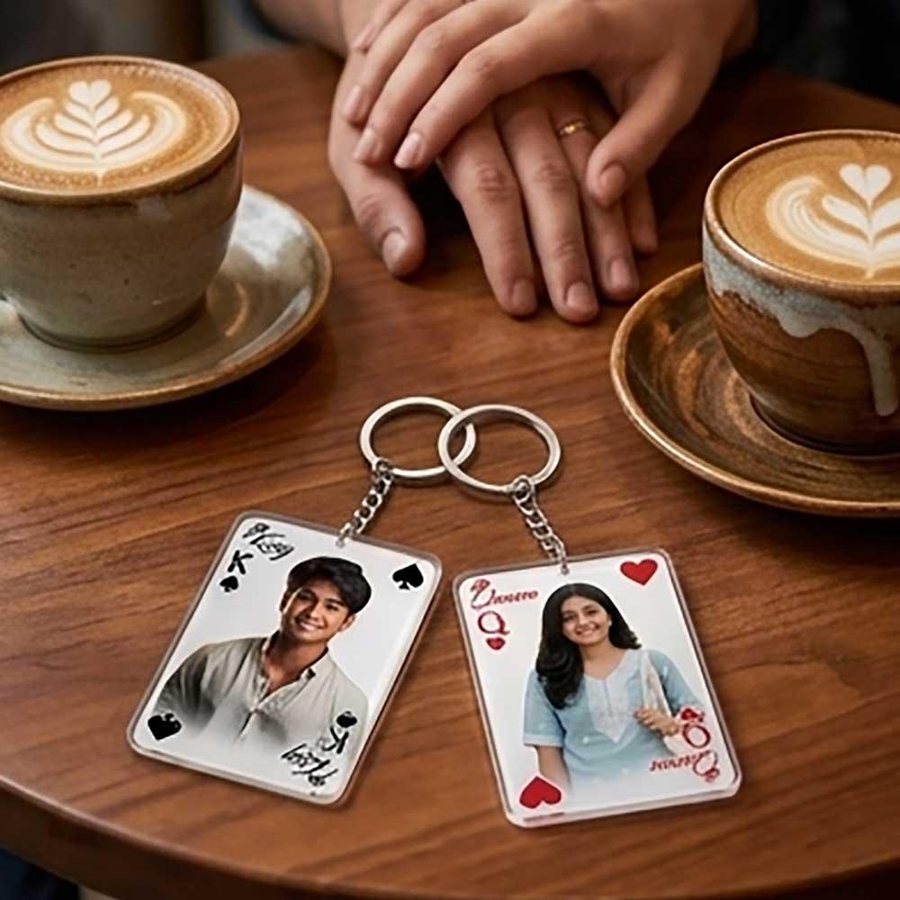AcrylicCoupleKeychain - OSMLY