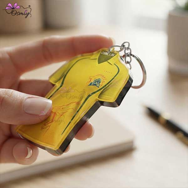 CSKCricketJerseyKeychaingiftidea - AcrylicKeychain