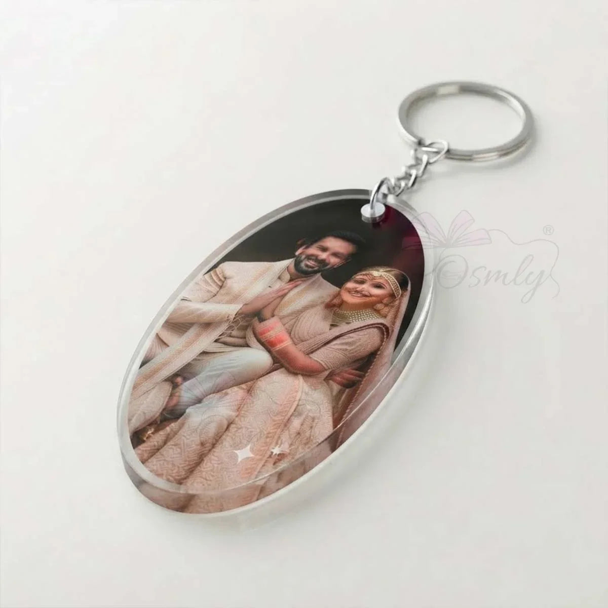 CustomizedOvalAcrylicKeychain - OSMLY