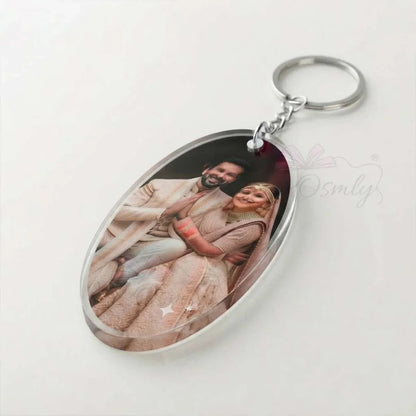 CustomizedOvalAcrylicKeychain - OSMLY