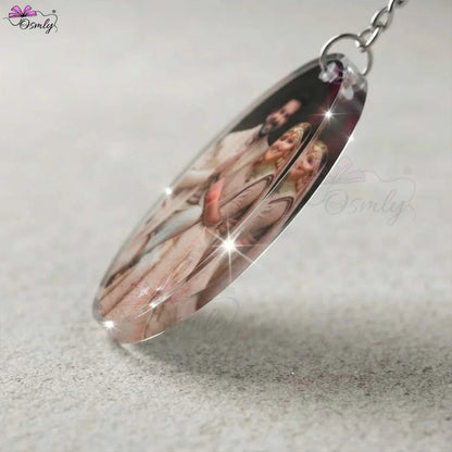 CustomizedOvalAcrylicKeychainonlinegift - OSMLY