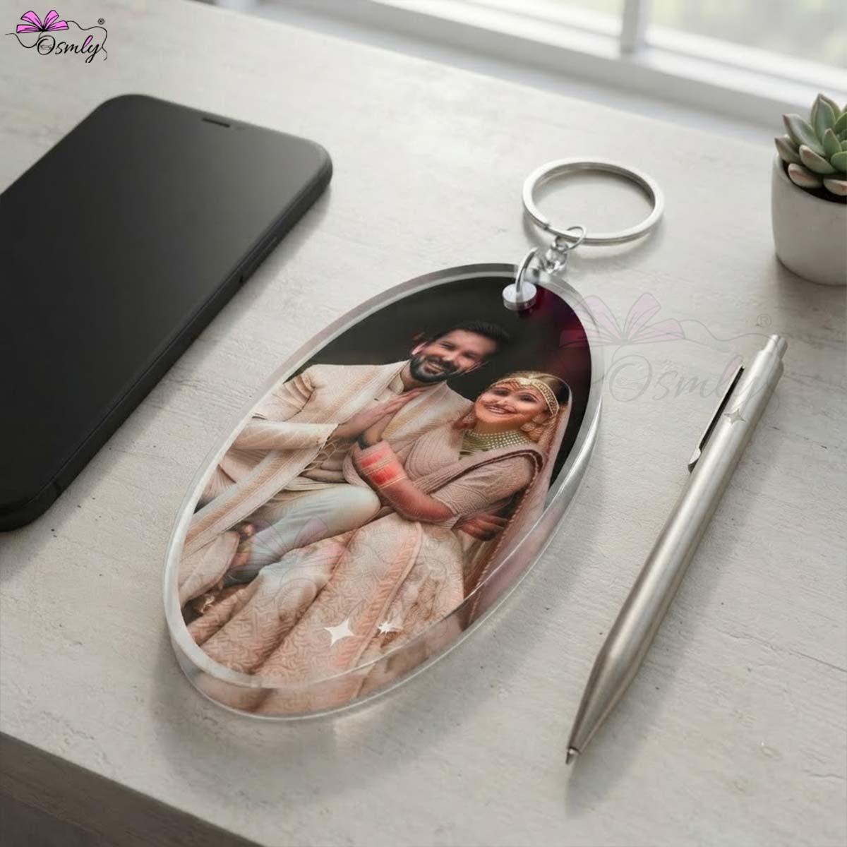 CustomizedOvalAcrylicKeychains - OSMLY