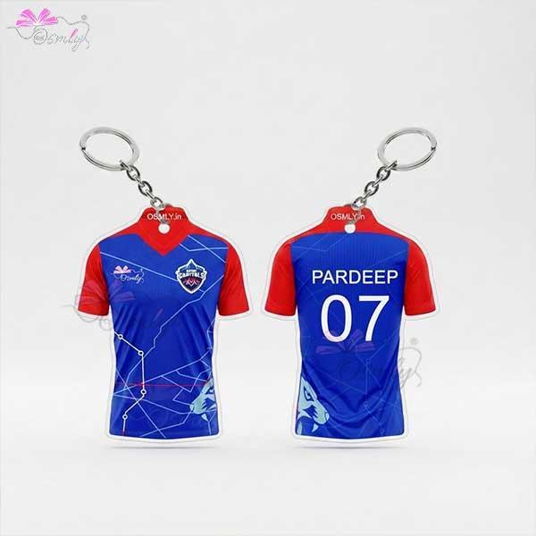 Delhi Capitals Acrylic Keychain