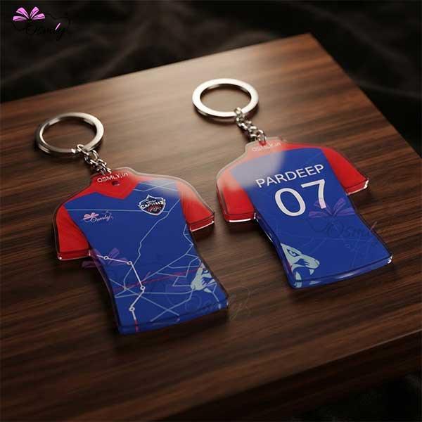 Delhi Capitals Acrylic Keychain