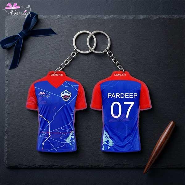 Delhi Capitals Acrylic Keychain