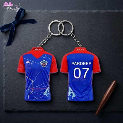 Delhi Capitals Acrylic Keychain