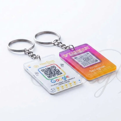 customizedacrylicqrkeychain - OSMLY