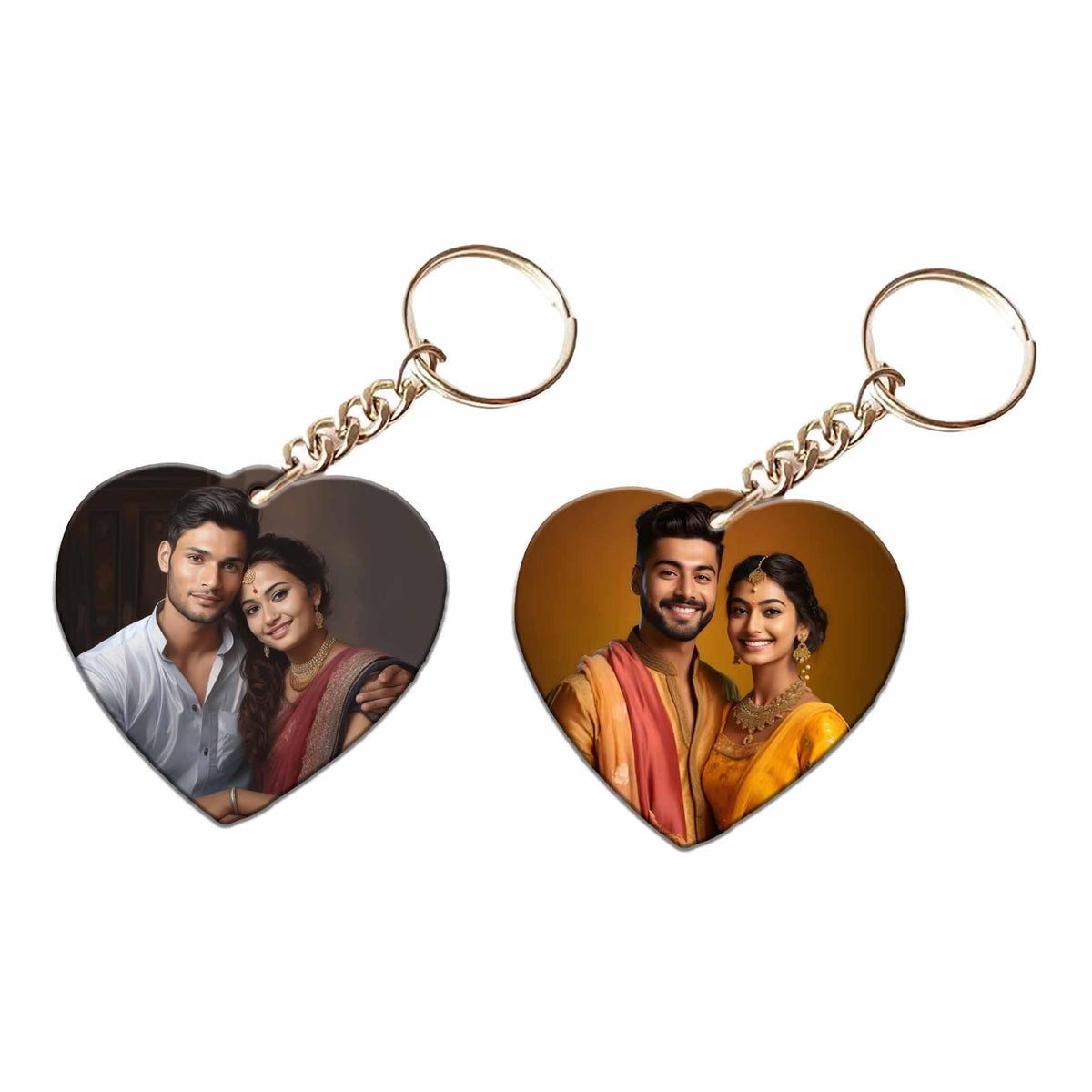 customizedonlineHeartShapeAcrylicKeychain - OSMLY