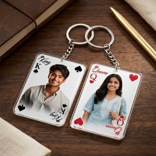 uvprintAcrylicCoupleKeychain - OSMLY